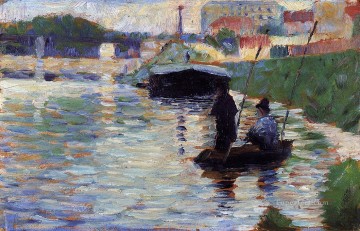  1883 Pintura Art%c3%adstica - la vista del puente del sena 1883